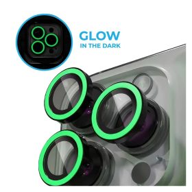   XPRO™ Luminous Prémium Kameravédő Üveg Apple iPhone 16 / Apple iPhone 16 Plus készülékhez - Zöld