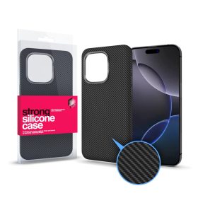   XPRO™ CarbonSkin MagSafe fekete tok Apple iPhone 15 Plus készülékhez