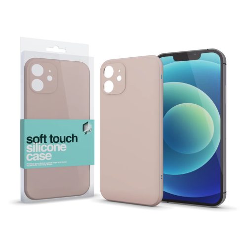 XPRO™ Soft Touch szilikon tok Slim púder pink Xiaomi Redmi 13 készülékhez
