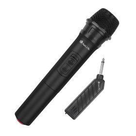   NGS SINGER AIR fekete vezeték nélküli Mikrofon - 6.3mm Jack csatlakozóval