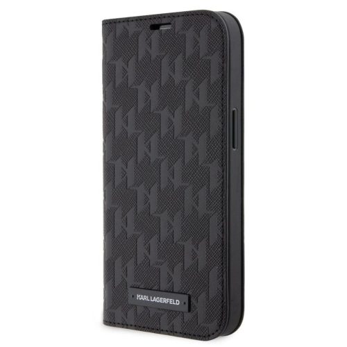 Karl Lagerfeld tok fekete KLBKP13LSAKLHPK Apple iPhone 13 Pro készülékhez