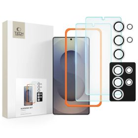   Tech-Protect Supreme Tempered Glass Set Samsung Galaxy S25 Ultra készülékhez