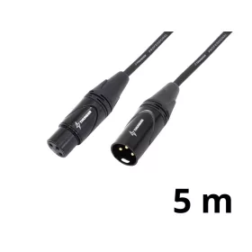 Thunder MC199-5m jelkábel (XLR mama - XLR papa)