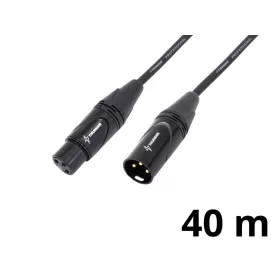 Thunder MC199-40 jelkábel (XLR mama - XLR papa) - (40 m)
