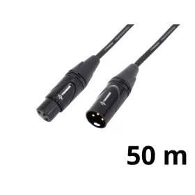 Thunder MC199-50 jelkábel (XLR mama - XLR papa) - (50 m)