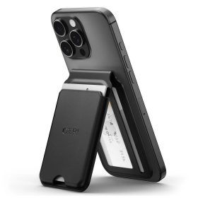   Tech-Protect FEKETE MagWallet MagSafe kártyatartós állvány mobiltelefonokhoz