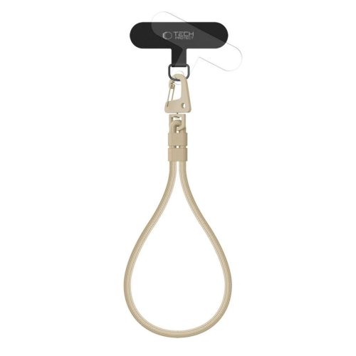 Tech-Protect C8S taupe csuklópánt mobiltelefonhoz