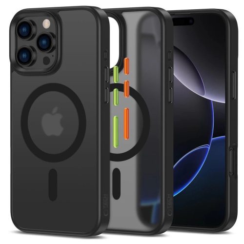 Tech-Protect MAGMAT XT 3 szettes fekete tok Apple iPhone 16 Pro készülékhez