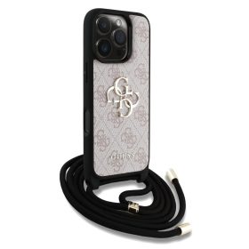   Guess Crossbody tok pink GUHCP16XP4GMGCRP Apple iPhone 16 Pro Max készülékhez