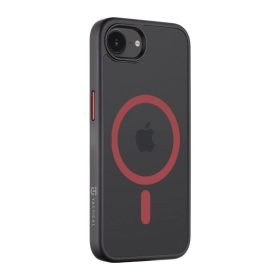   Tactical Hyperstealth 2.0 fekete/piros tok Apple iPhone 16e készülékhez