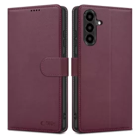   Tech-Protect WALLET tok Bordó Samsung Galaxy A56 készülékhez	