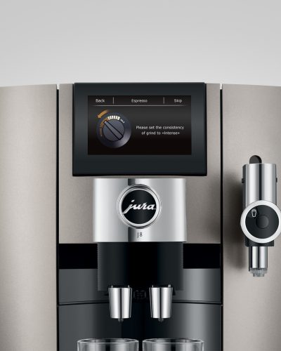 Jura J8 Midnight Silver ezüst automata kávéfőző(EA) (15471)