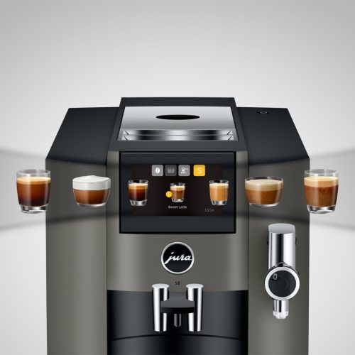 Jura S8 Dark Inox automata kávéfőző (EB) (15480)