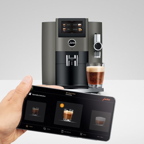 Jura S8 Dark Inox automata kávéfőző (EB) (15480)