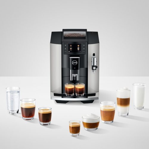 Jura E8 Platin automata kávéfőző (EC) (15582)