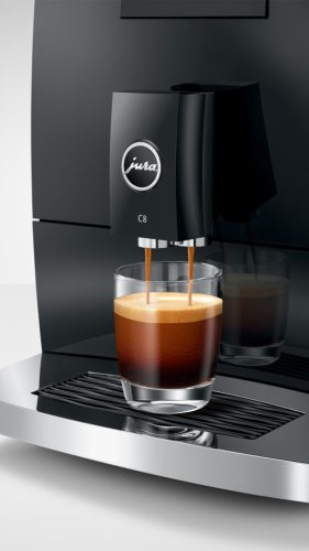 Jura C8 Piano Black fekete automata kávéfőző  (EA) (15603)