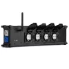PD Connex PSB50 Tápcsatlakozó elosztó + Vezeték nélküli DMX adó/vevő (PowerCon be/ki + 4 db Shuko)