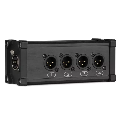 PD Connex CX185 Tápcsatlakozó elosztó doboz, (RJ45 + 4 db XLR3M)