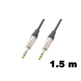   PD Connex CX80-1,5 sztereo jelkábel (6,3 mm Jack - 6,3 mm Jack) - (1,5 m)