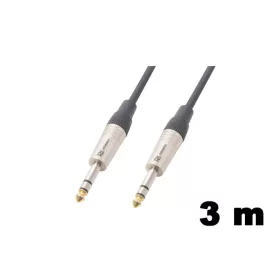   PD Connex CX80-3 sztereo jelkábel (6,3 mm Jack - 6,3 mm Jack) - (3 m)