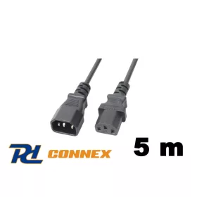   PD Connex CX18 230V tápkábel hosszabbító 5m (IEC C14 - IEC C13)