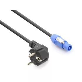   PD Connex CX12-3m PRÉMIUM PowerCon Tápkábel (Schuko-PowerConA)