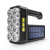 Phenom 18581 Szolár COB LED zseblámpa - munkalámpa funkcióval - 1200 mAh - MicroUSB - 1000 lumen - IP55