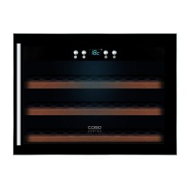 CASO Winesafe 18 EB inox beépíthető borhűtő