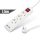 Delight 20221U Elosztó 3-as - 3 x 1,5 mm - 1,5 m - 2 x USB-vel - kapcsolós