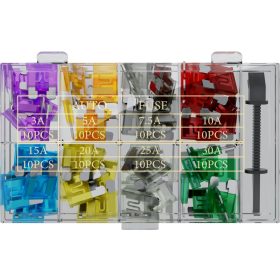 Goobay 20339 Lapos biztosíték készlet, 81 db