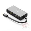 UGREEN 20418 Adapter Mini DisplayPort to HDMI/VGA/DVI MD114 fekete