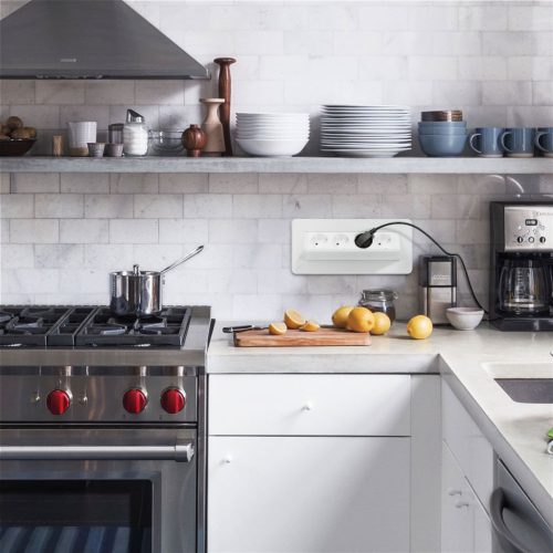  Delight 20446WH Rejtett elosztó - 4-es - Felnyíló kivitel - fehér