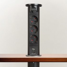 Delight 20451B Motoros rejtett elosztó - fekete