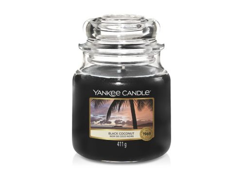 Yankee Candle 22662 Black Coconut Classic közepes gyertya 411 g