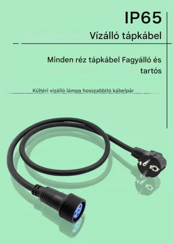 Thunder XC-01 IP65 VÍZÁLLÓ Fényeffekt tápkábel (1m)