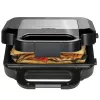 Russell Hobbs 26810-56/RH Creations 3in1 fekete gorfi - grill/panini, 750W - szendvicssütő