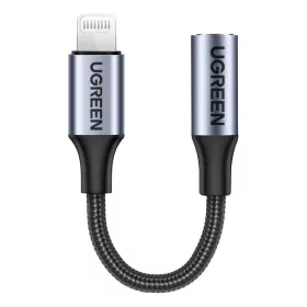   UGREEN Audio adapter US211 Lightning 3,5 mm-es mini jack audio adapter (fekete) 30756