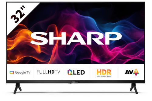 SHARP 32GF3265E 81cm-es Full HD QLED Google TV