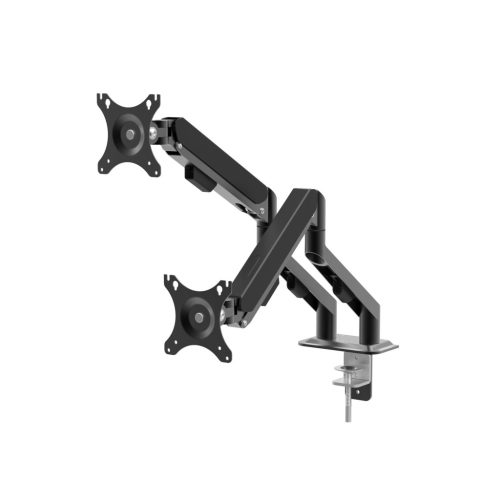 Delight Monitor&TV tartókonzol - dupla karos, teleszkópos - asztallapra rögzíthető 39684