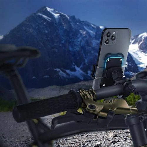 3MK Biciklos telefontartó Pro, kormányra szerelhető, fekete, 3MK450409