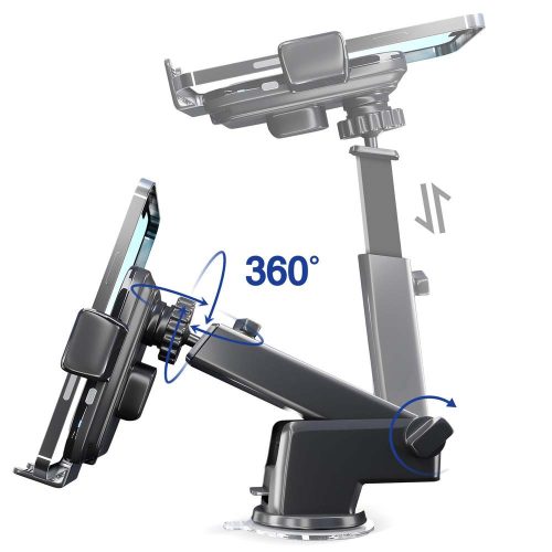 3MK Drive & Charge Vezeték nélküli autós tartó és töltő 15W - Fekete, 3MK487139