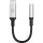 3MK USB-C - Jack 3,5 mm adapter (3MK518055)