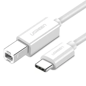   UGREEN US241 CB USB 2.0 kábel nyomtatóhoz, 1,5m fehér (40417)