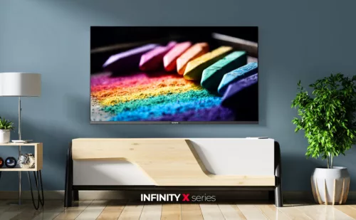 Aiwa 40GO50804FHD – 100cm, DLED, Infinity X Series Google FHD TV – Emeld új szintre a tévézés élményét!