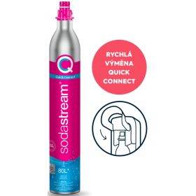   SodaStream QuickConnect CQC tartalék patron Univerzális csere patron otthoni szódagépekhez átvételkor az üres patront vissza kell küldeni, 42005027