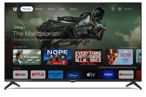 SHARP 43GL4260E 108cm-es 4K UHD Google TV