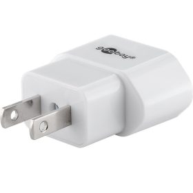 Goobay 45345 US/Japán 250V Utazó Adapter, fehér