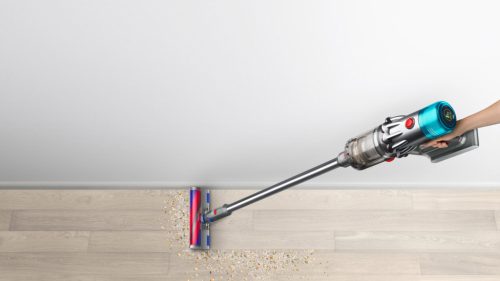 Dyson V12 Origin™ porzsák és vezeték nélküli porszívó, Kék / Szürke (492711-01)