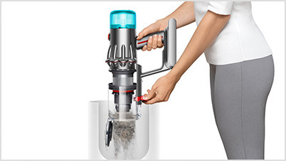 Dyson V12 Origin™ porzsák és vezeték nélküli porszívó, Kék / Szürke (492711-01)
