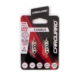   Carguard 50783 Autós LED - CAN136 - sofita 36 mm - 350 lm - can-bus - SMD - 5W - 2 db / bliszter